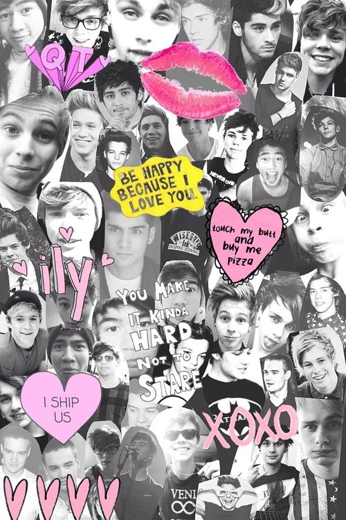 5sos 1d Direction Collage Wallpaper