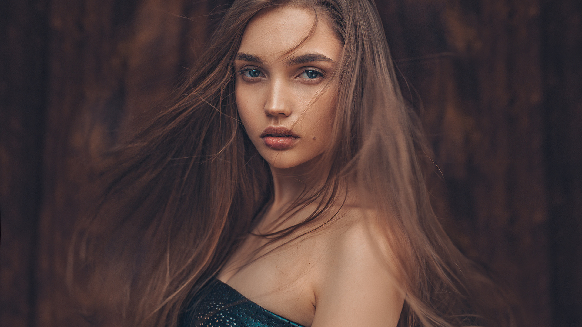 Women Portrait Depth Of Laptop Full HD 1080p 4k Wallpaper Image