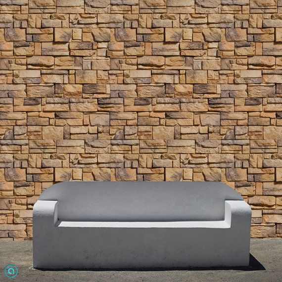 Instant Brick Wall In Apt Removable Self Adhesive Wallpaper