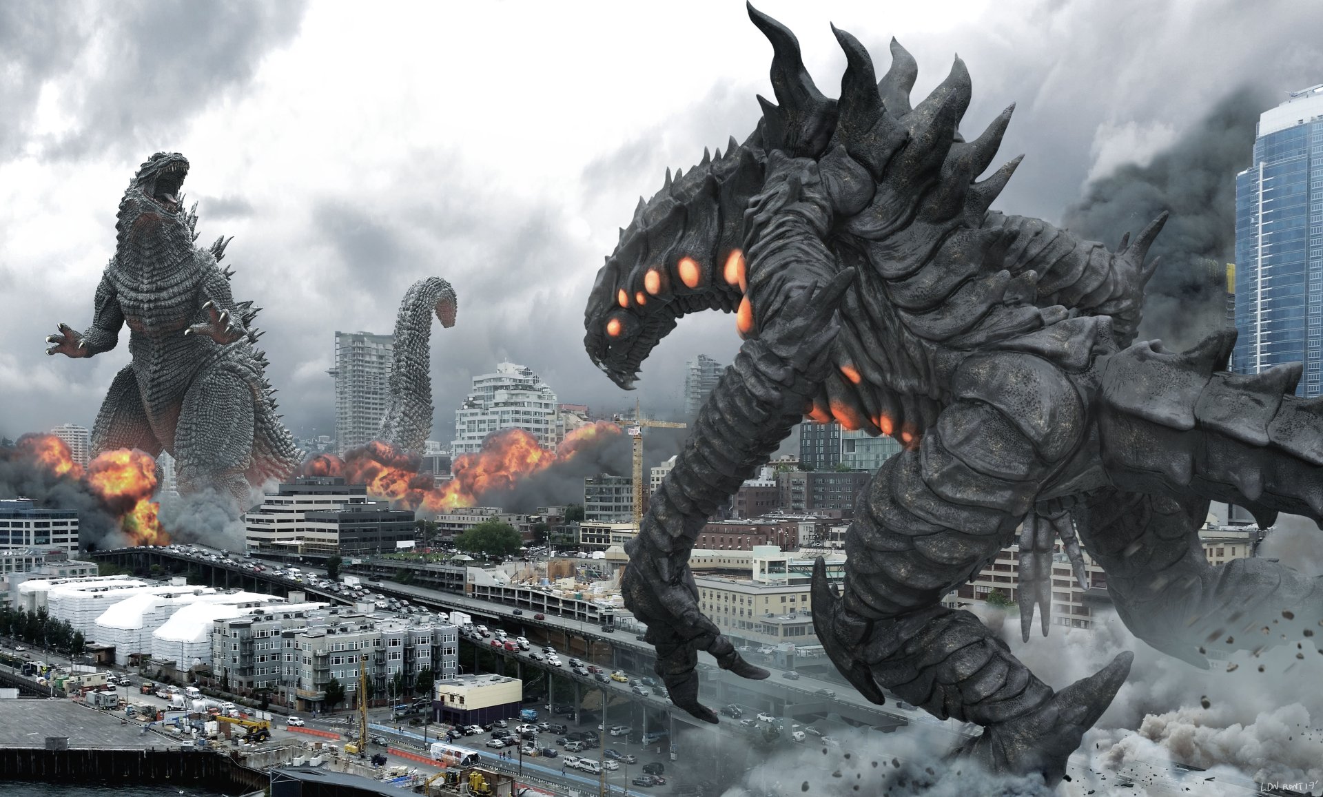 4k Ultra HD Godzilla Wallpaper