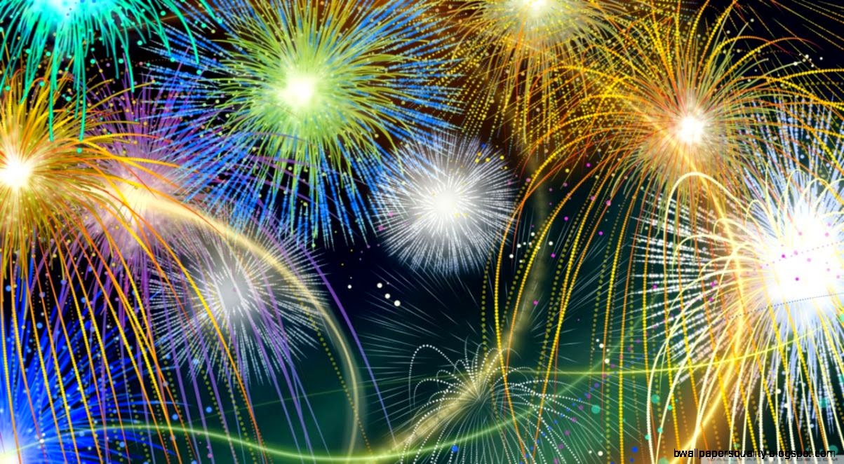 Fireworks Shows Fourth Of July HD Desktop Wallpaper Widescreen