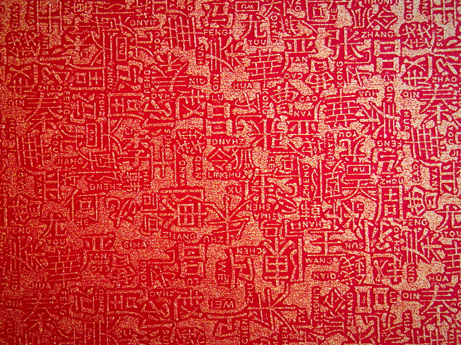 Wallpaper Chinese ieroglify red backgrounds textures widescreen 1600x1200