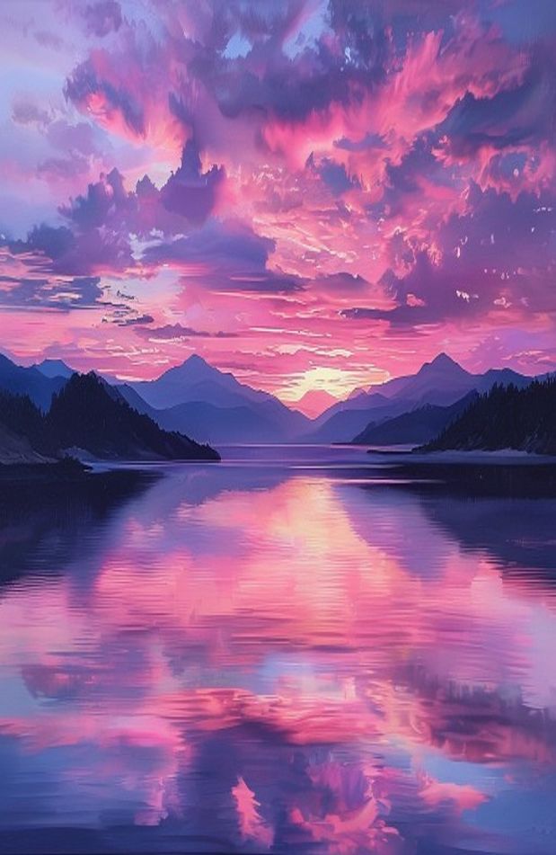 Pink Sky Wallpaper
