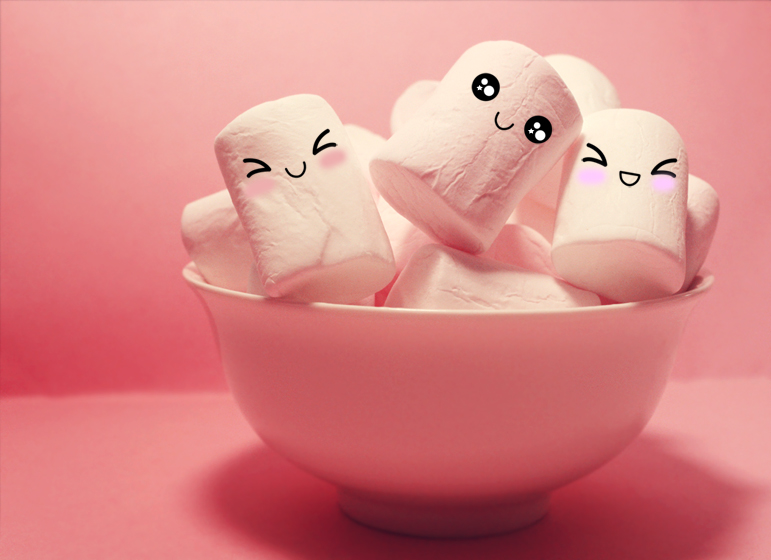 Cute Marshmallows By Koshadesing