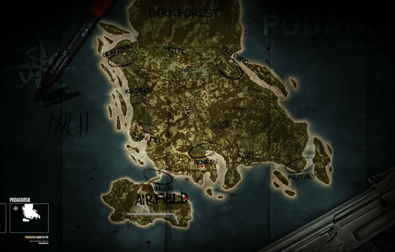 Wallpaper Map Dayz Standalone Image For Desktop Section