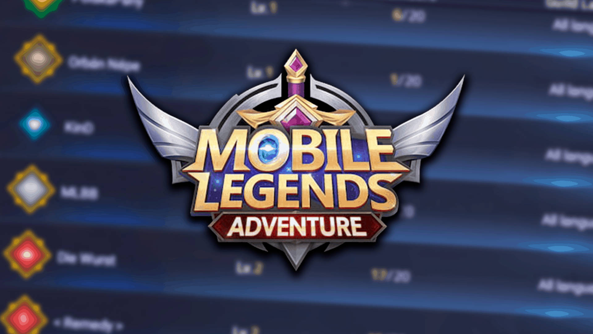 Mobile Legends Logo Wallpaper