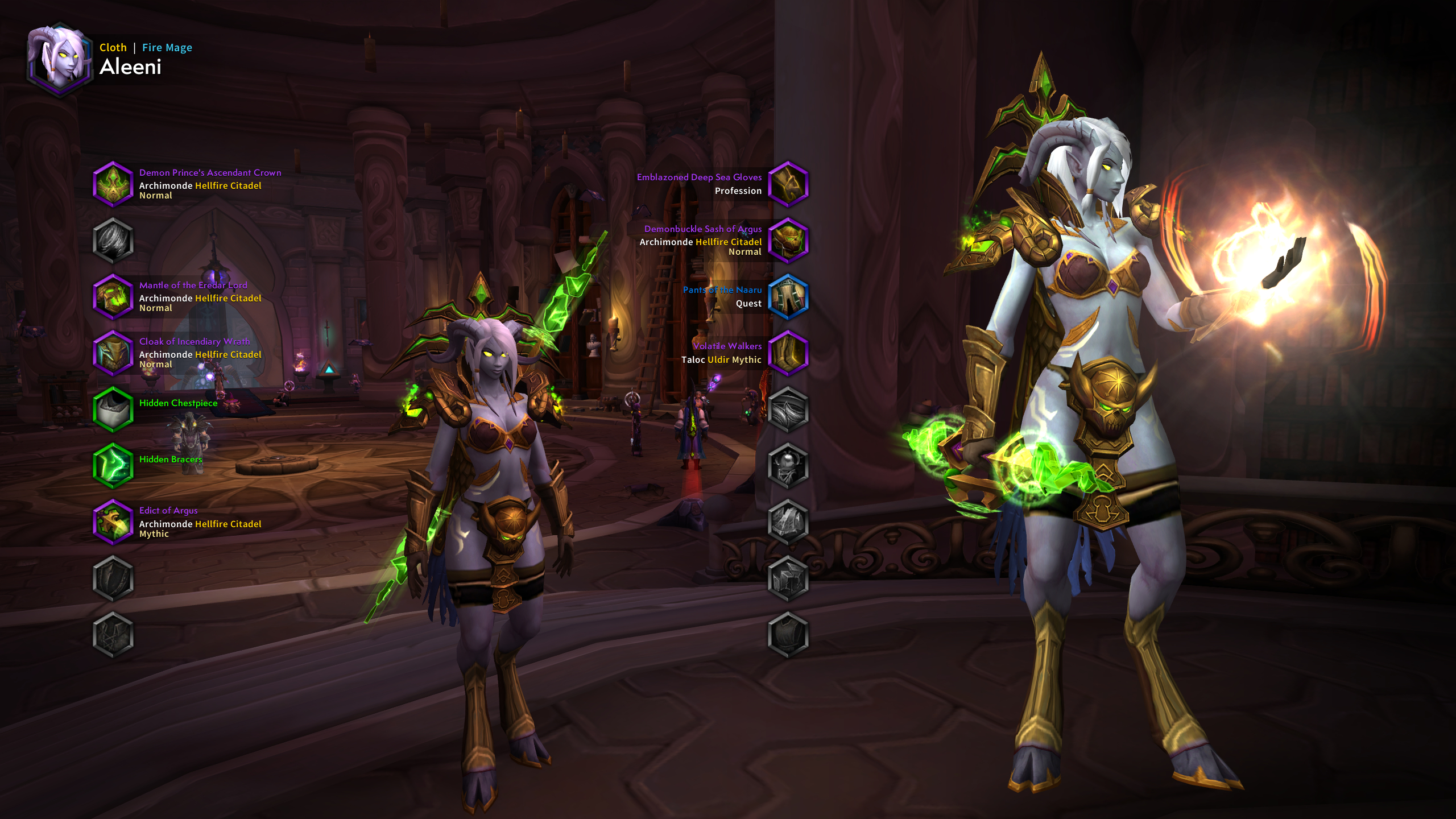 Lightforged Eredar My First Here Be Gentle Transmogrification