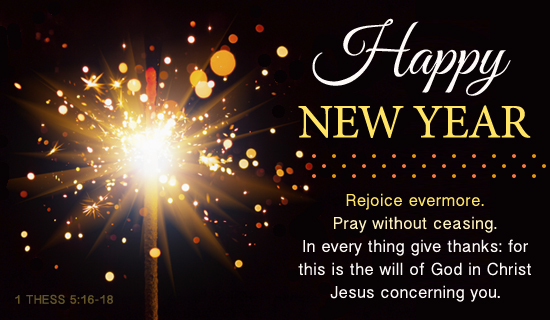 Happy New Year For May God Bless You Abundantly