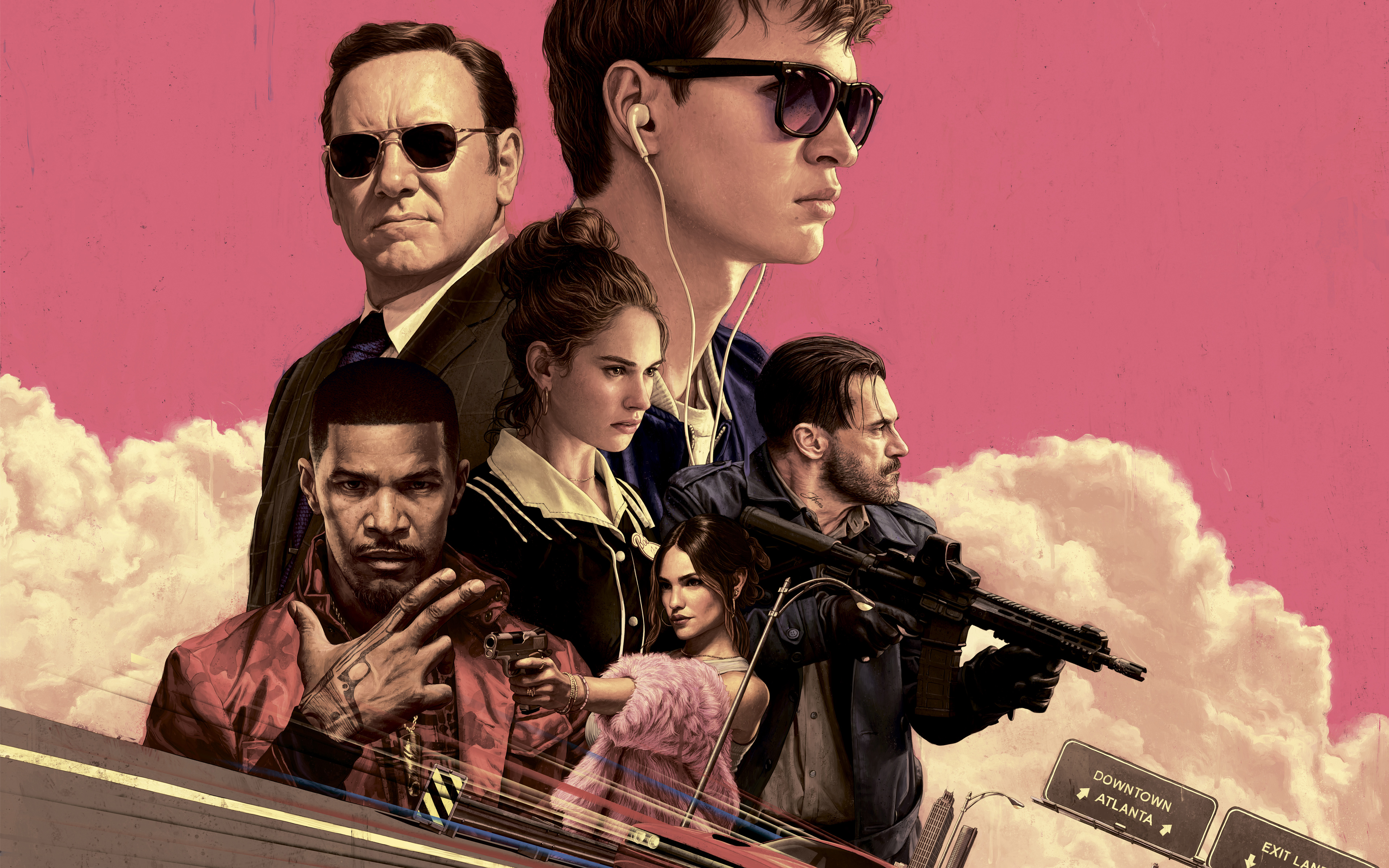 5 HD Baby Driver Movie Wallpapers