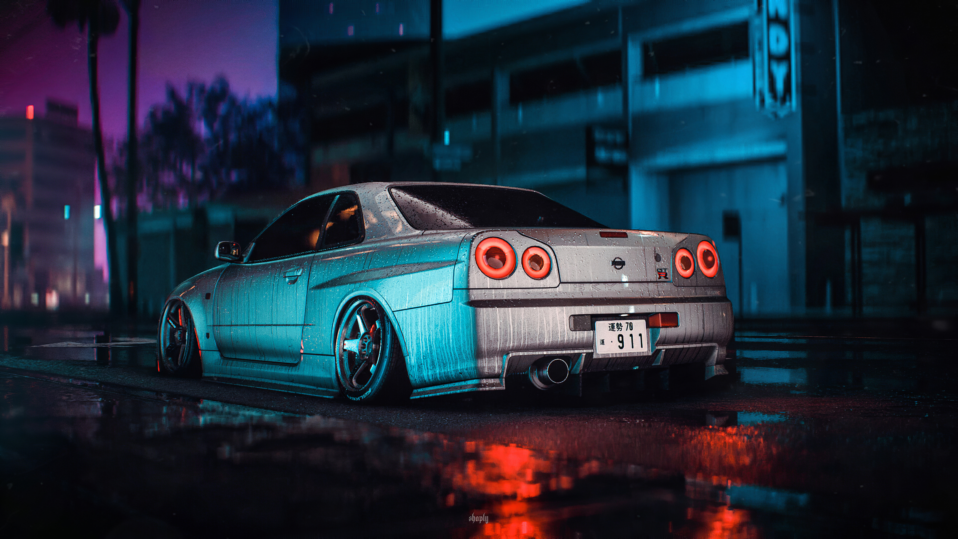Nissan Skyline Gt R R34 Need For Speed 4k Wallpaper HD Games
