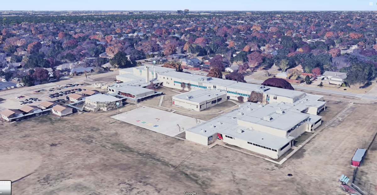 Kevin Reece On Before And After Image Of Cary Middle