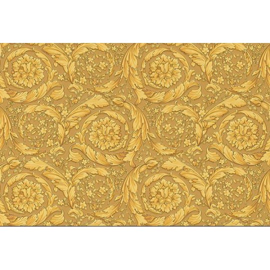 Home Shop By Style Floral Barocco Antique Gold Flowers Wallpaper