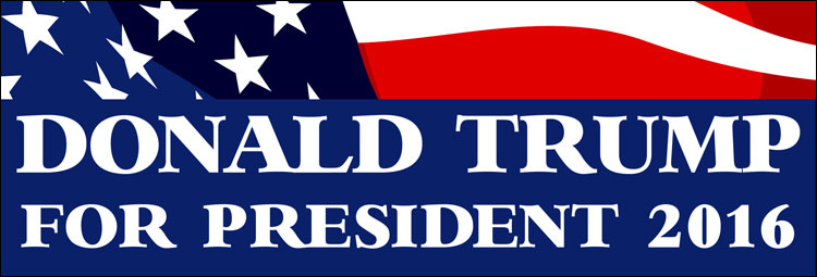 Bumper Stickers Donald Trump For President