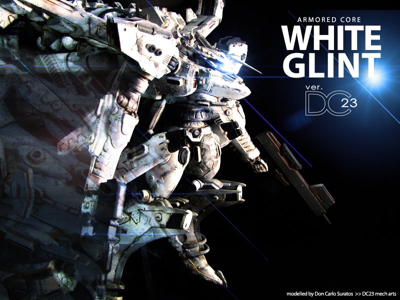 Armored Core White Glint With V O B Ver Dc23