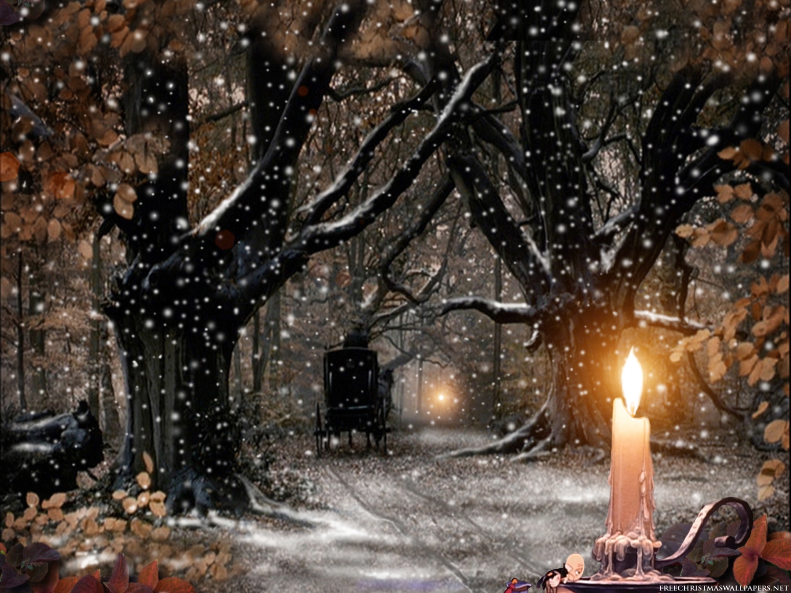 Games Wallpaper Christmas Candle