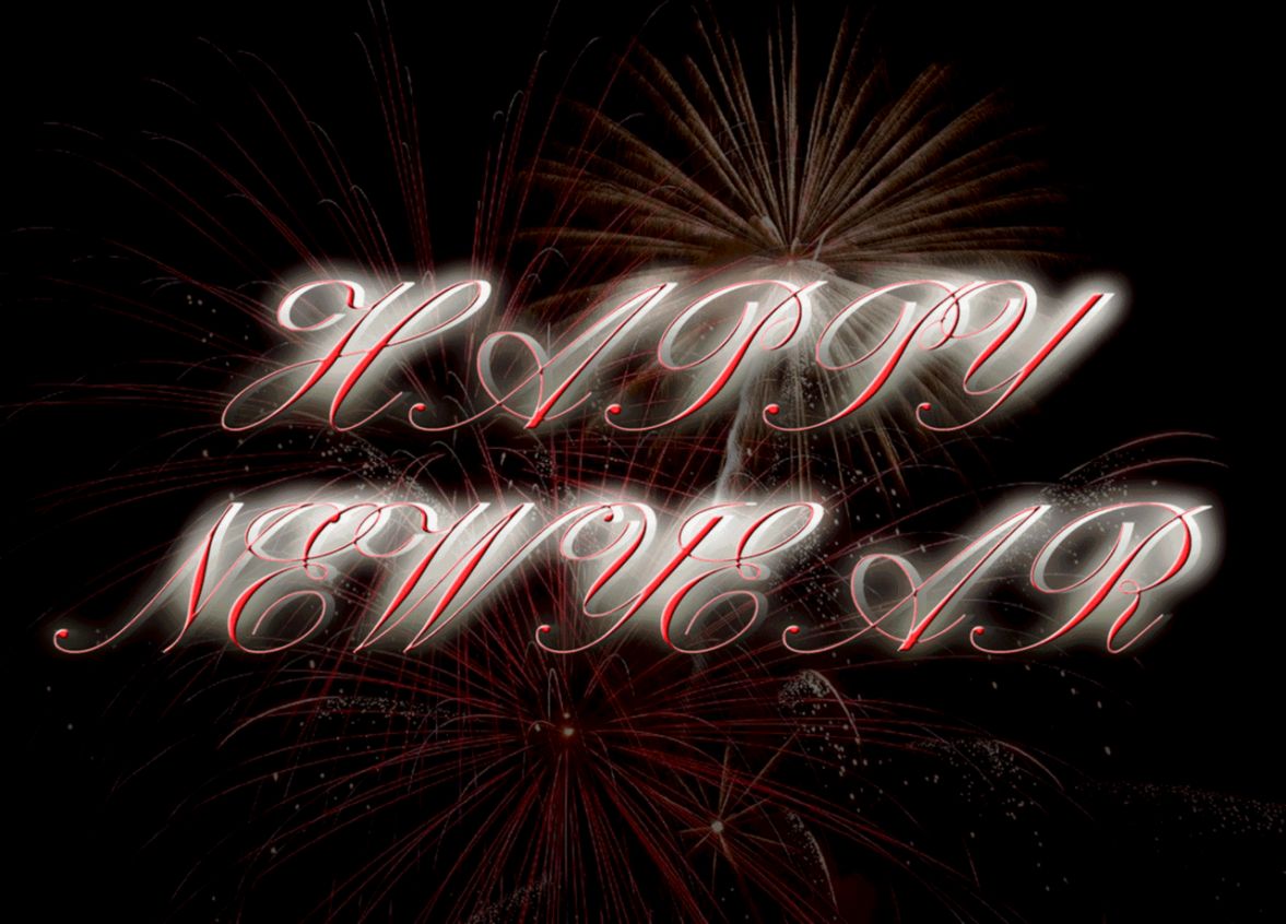 Happy New Year Clipart Desktop Wallpaper All In One