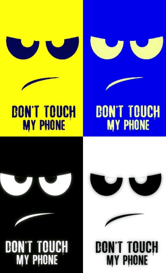 Dont Touch My Phone, new, dont touch my phone, black, yellow, warning,  danger, HD phone wallpaper | Peakpx