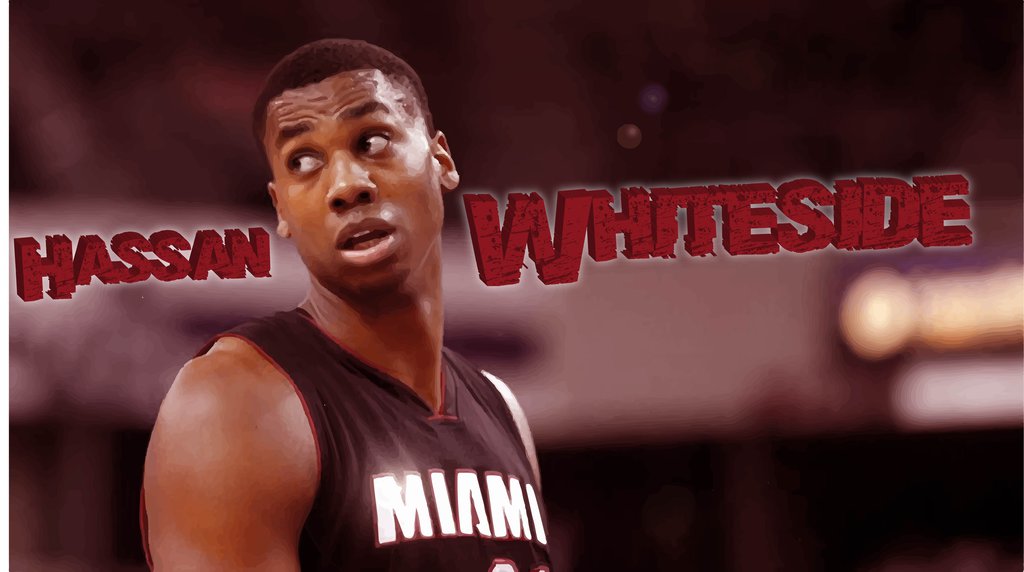 Hassan Whiteside Wallpaper By Diffy2009