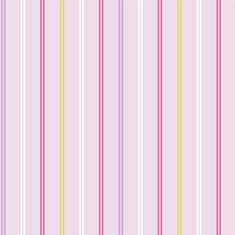 Bright Pink Lilac Yellow White Dl30740 Multi Stripe Hoopla