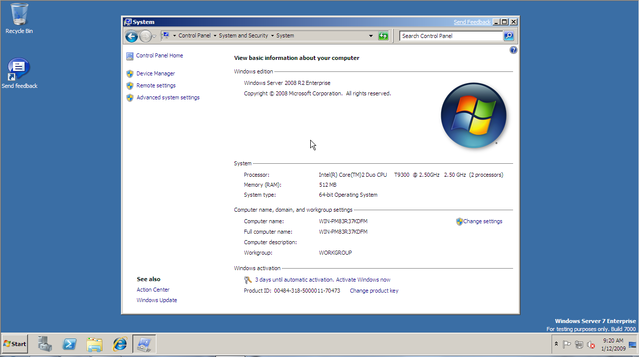 of Windows Server 2008 R2 Beta can be downloaded from Microsoft