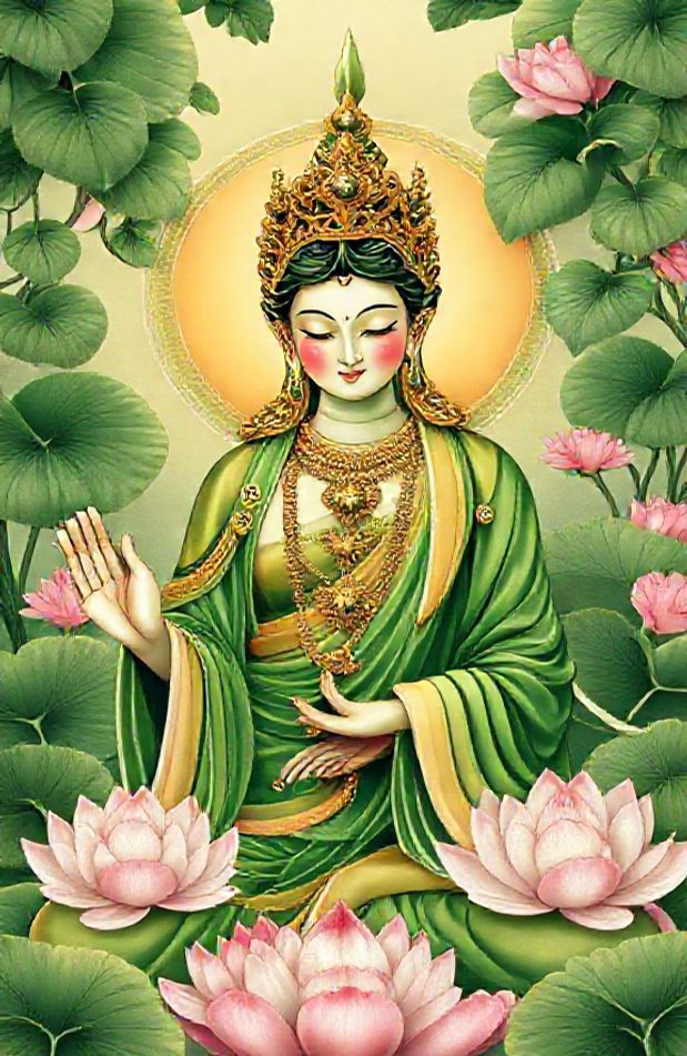 Green Tara Wallpaper