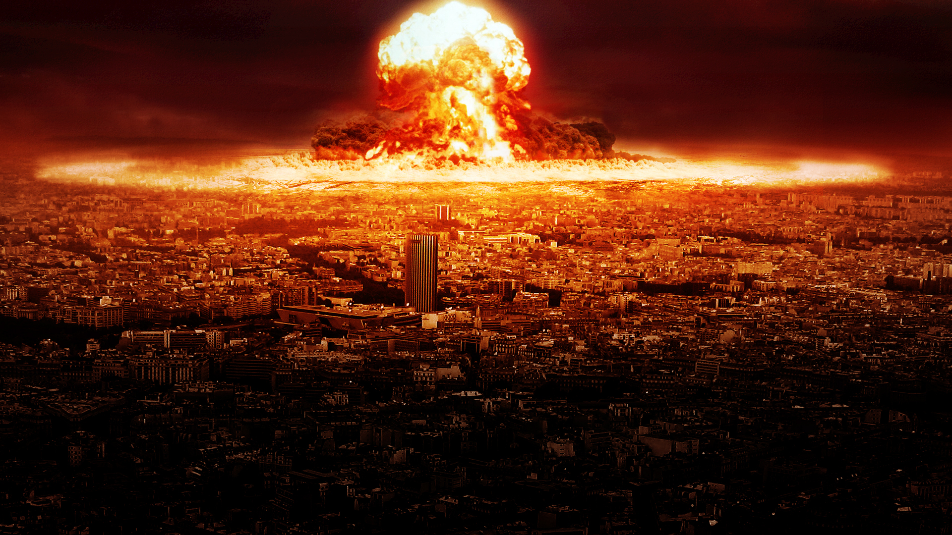 Nuclear Explosion Wallpaper Chien En Bouvier Bernois