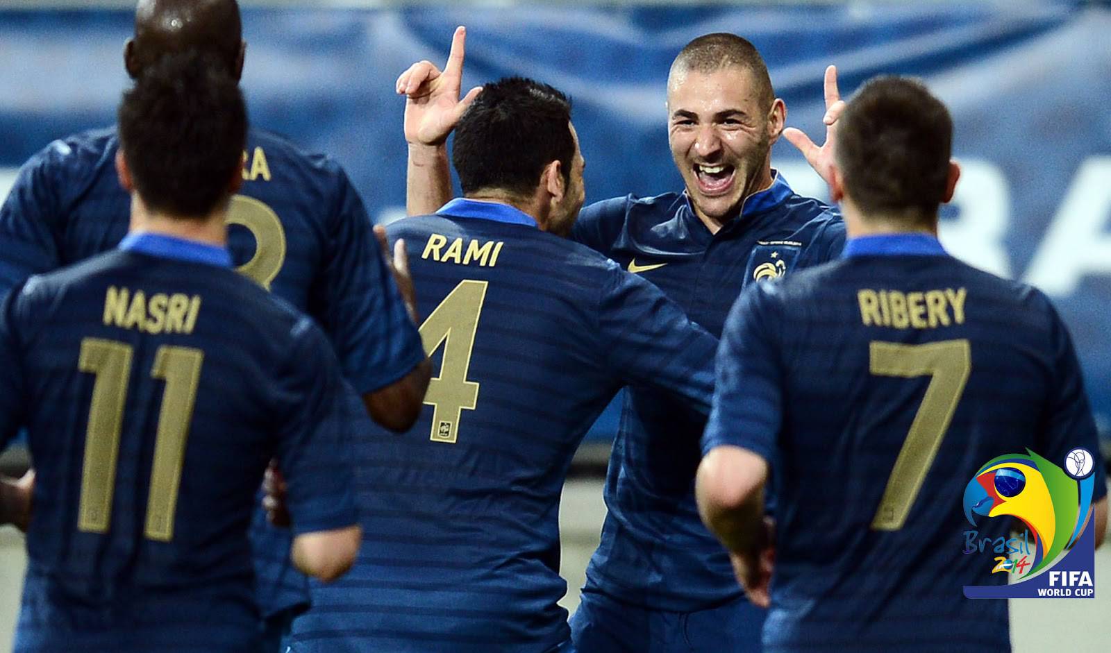 Karim Benzema France FIFA World Cup 2014 Wallpapers