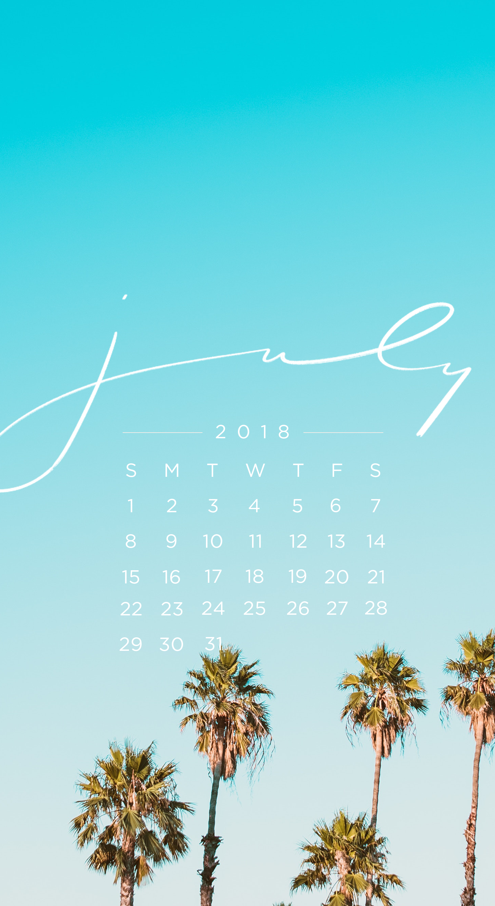 Able Tech Background For July The Everygirl