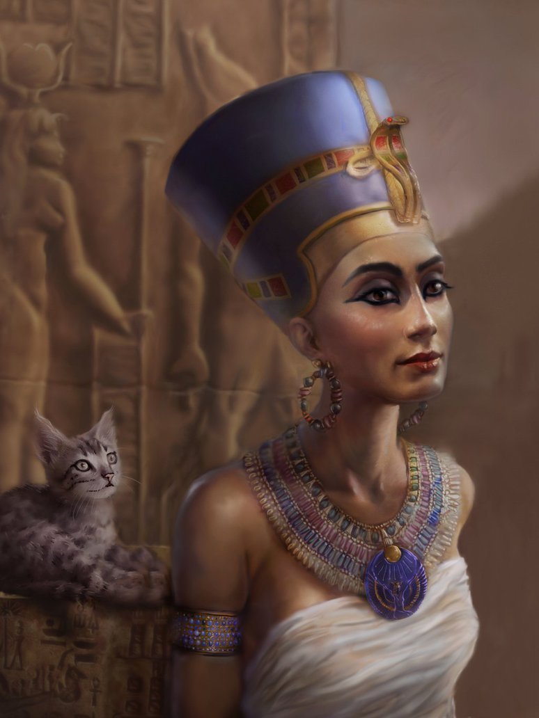 Nefertiti A Royal Portrait By Stevedelamare