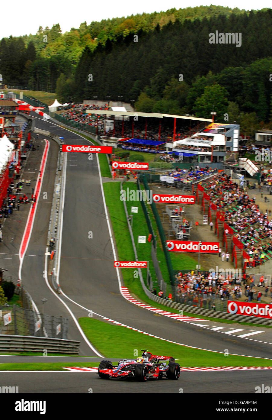 Formula One Motor Racing Belgian Grand Prix Qualifying Spa