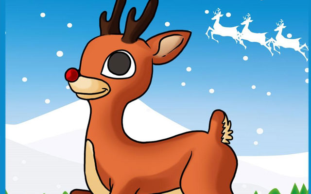 Rudolph The Red Nosed Reindeer Wallpaper How To Draw