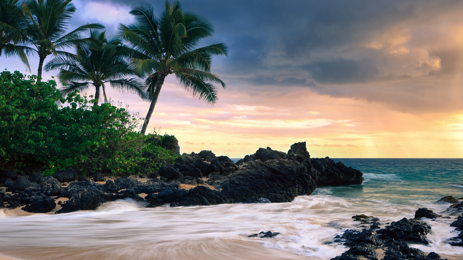 Hawaii Secret Beache Wallpaper HD