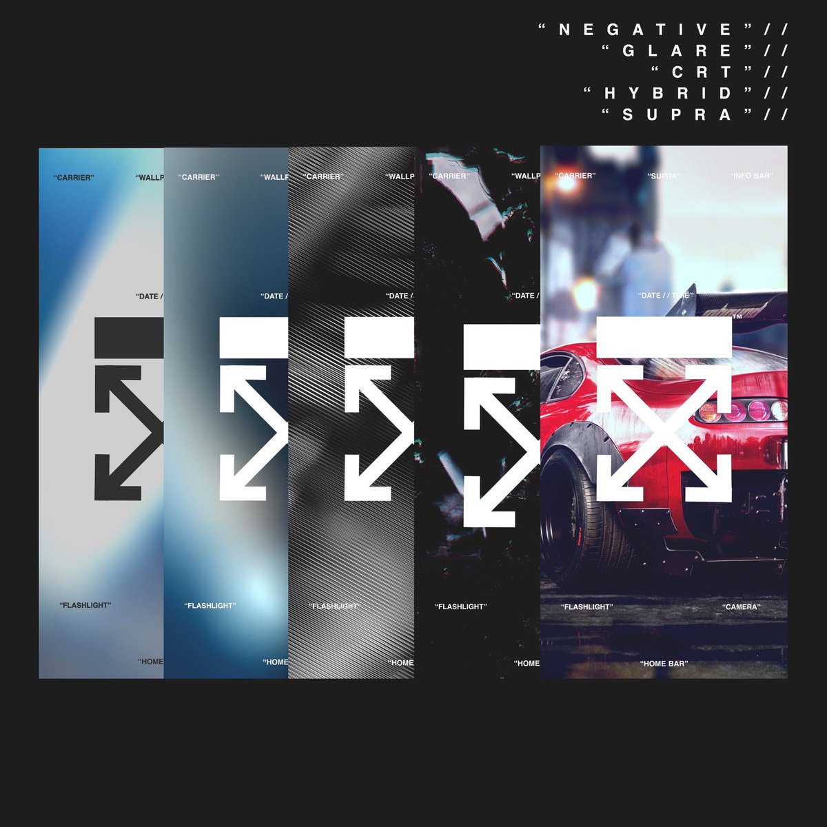 Off White iPhone X Wallpaper