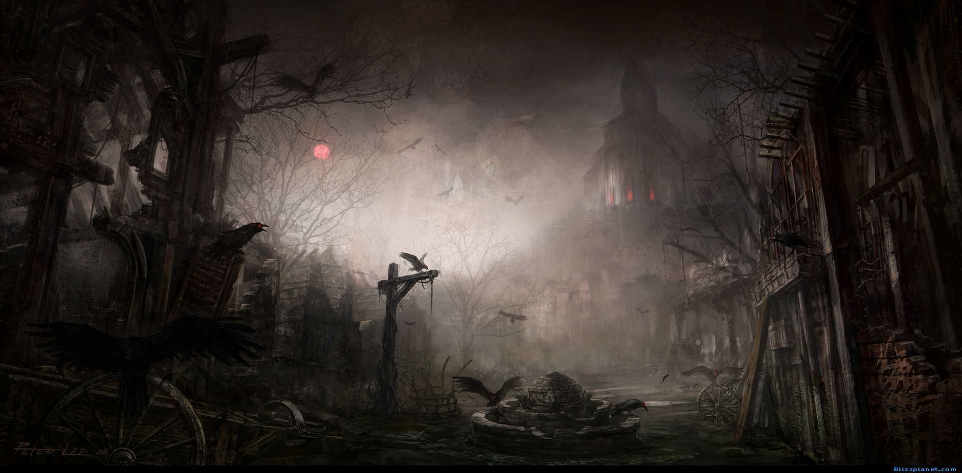 Diablo Iii Press Event Concept Art With Image