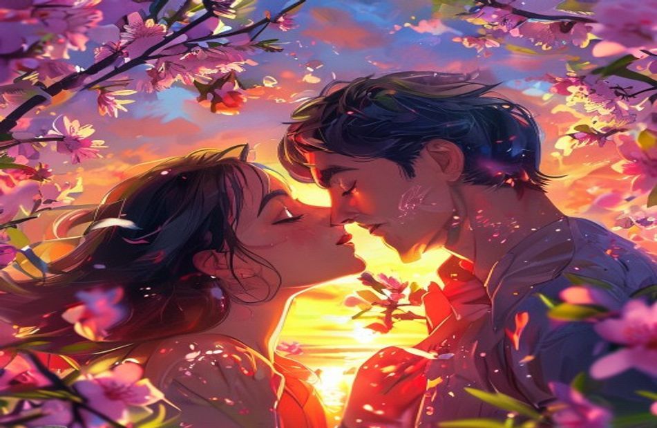 Anime Kiss Wallpaper