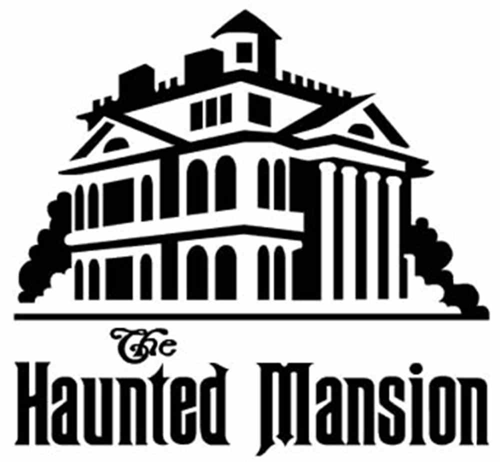 Haunted Mansion Wallpaper Stencil The
