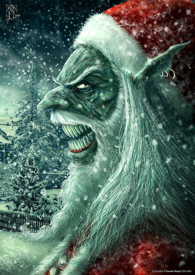 Evil Christmas Wallpaper - WallpaperSafari