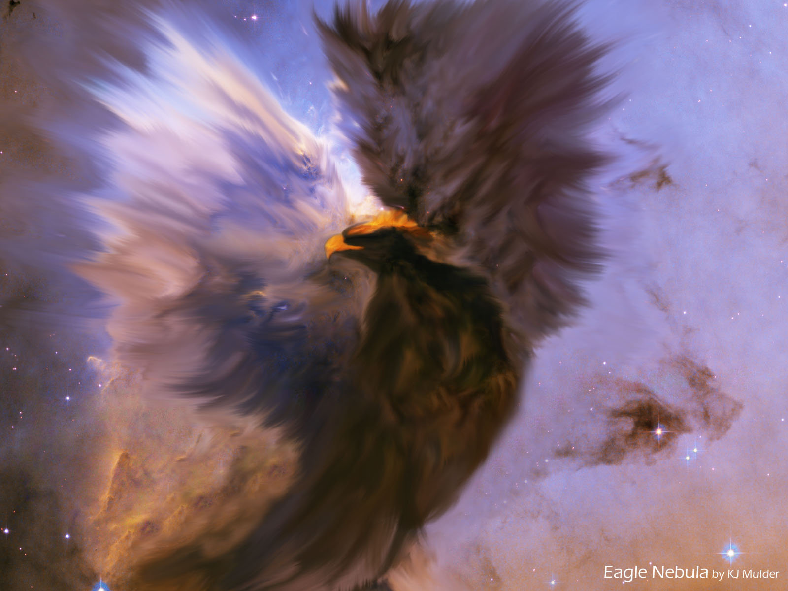 Eagle Nebula By Chaoscrusader
