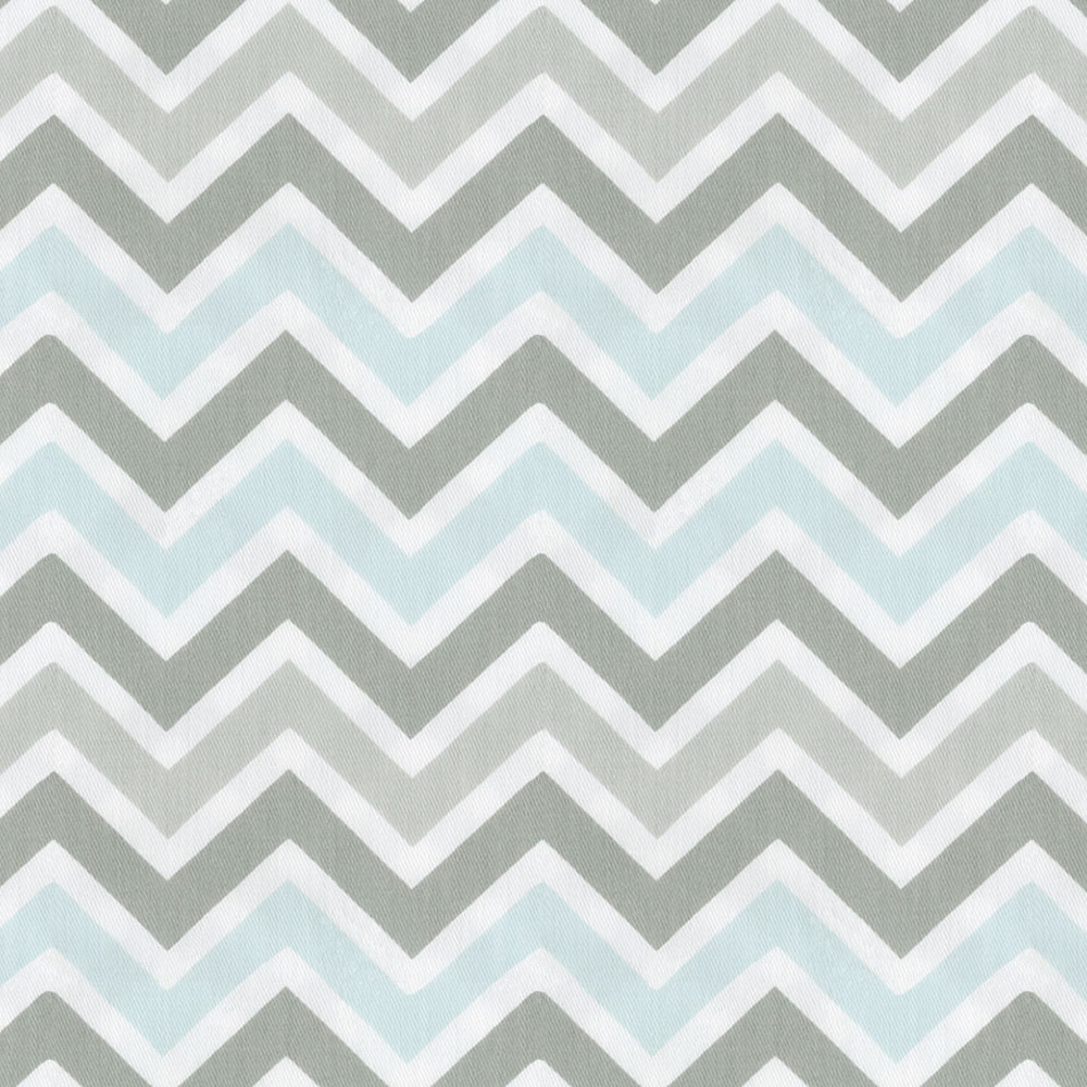 Mist and Gray Chevron Fabric by the Yard Gray Fabric Carousel 1000x1000