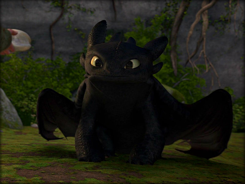 Toothless Toothless the Dragon Wallpaper