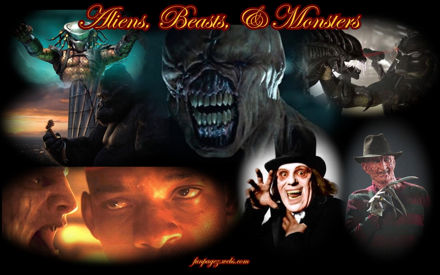 Classic Monsters Wallpaper wallpapers for your 1440x900