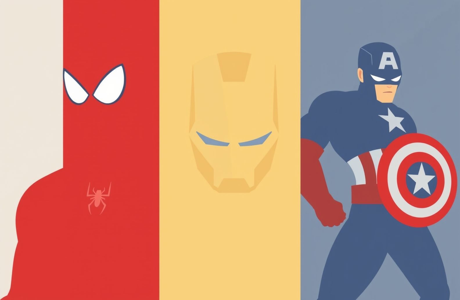 Minimalist Marvel Wallpaper
