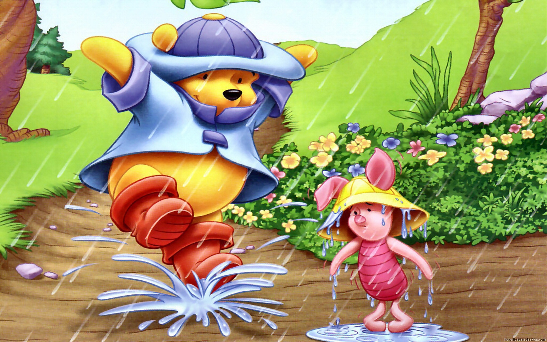 Back Gallery For Winnie The Pooh Spring Wallpaper