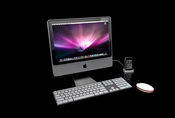 Wallpaper Apple Puter iPhone Graphics Dark Desktop
