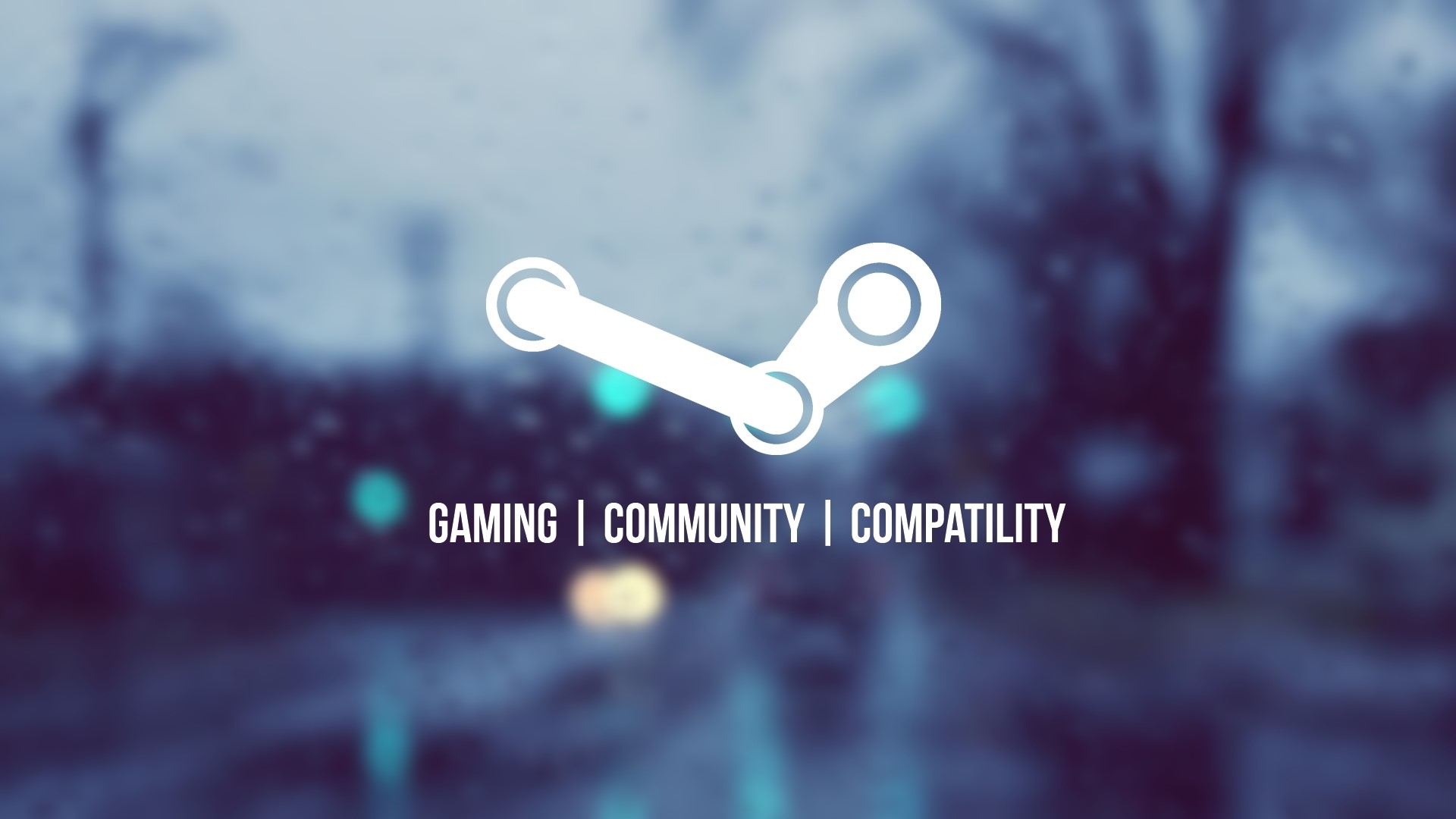 Steam Game Pc Gaming Logo HD Wallpaper