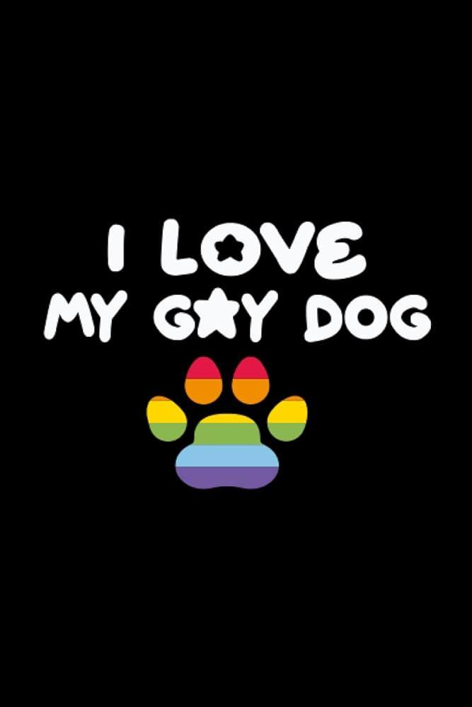 I Love My Gay Dog Heart Funny Lgbt Lgbtq Lesbian Bisexual