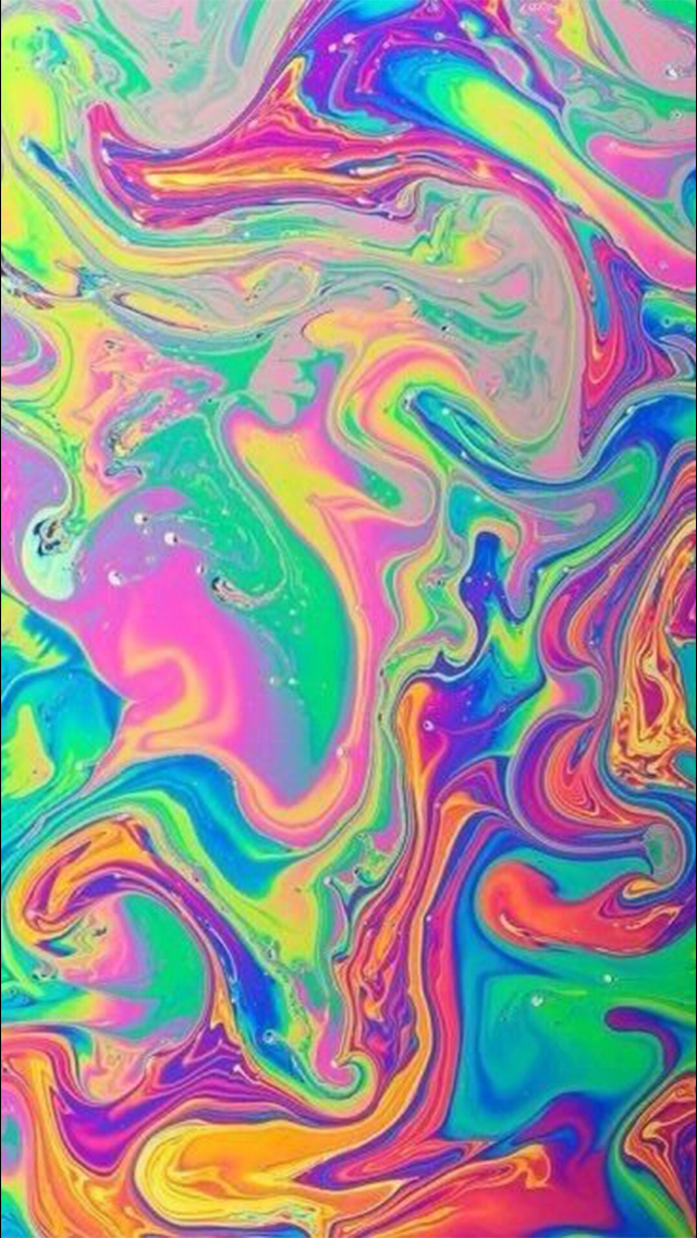 Jenn Shong On iPhone Wallpaper In Psychedelic Art