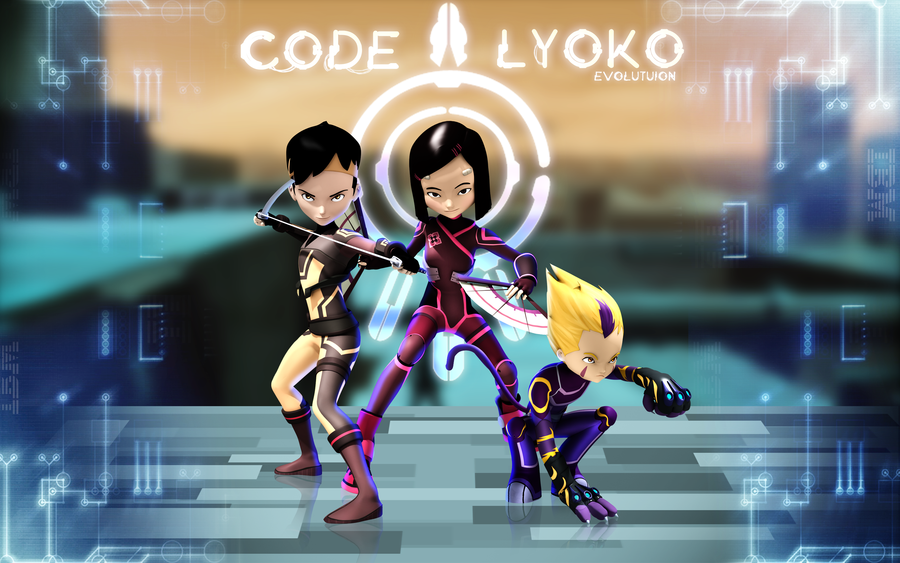 Code Lyoko Evolution   Wallpaper Montage by FearEffectInferno on
