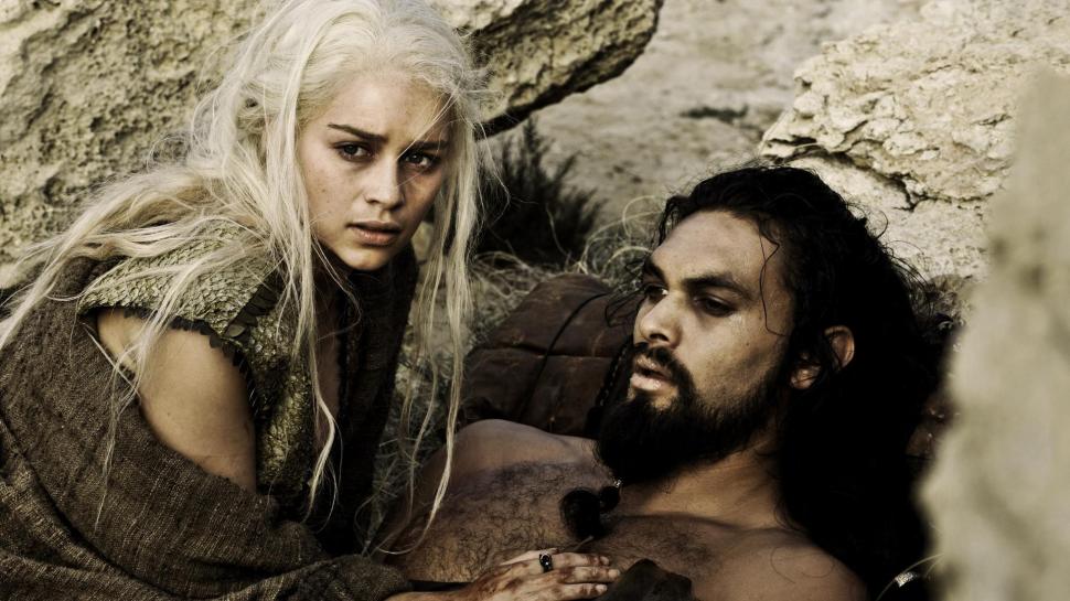Daenerys Targaryen And Khal Drogo Game Of Thrones Wallpaper