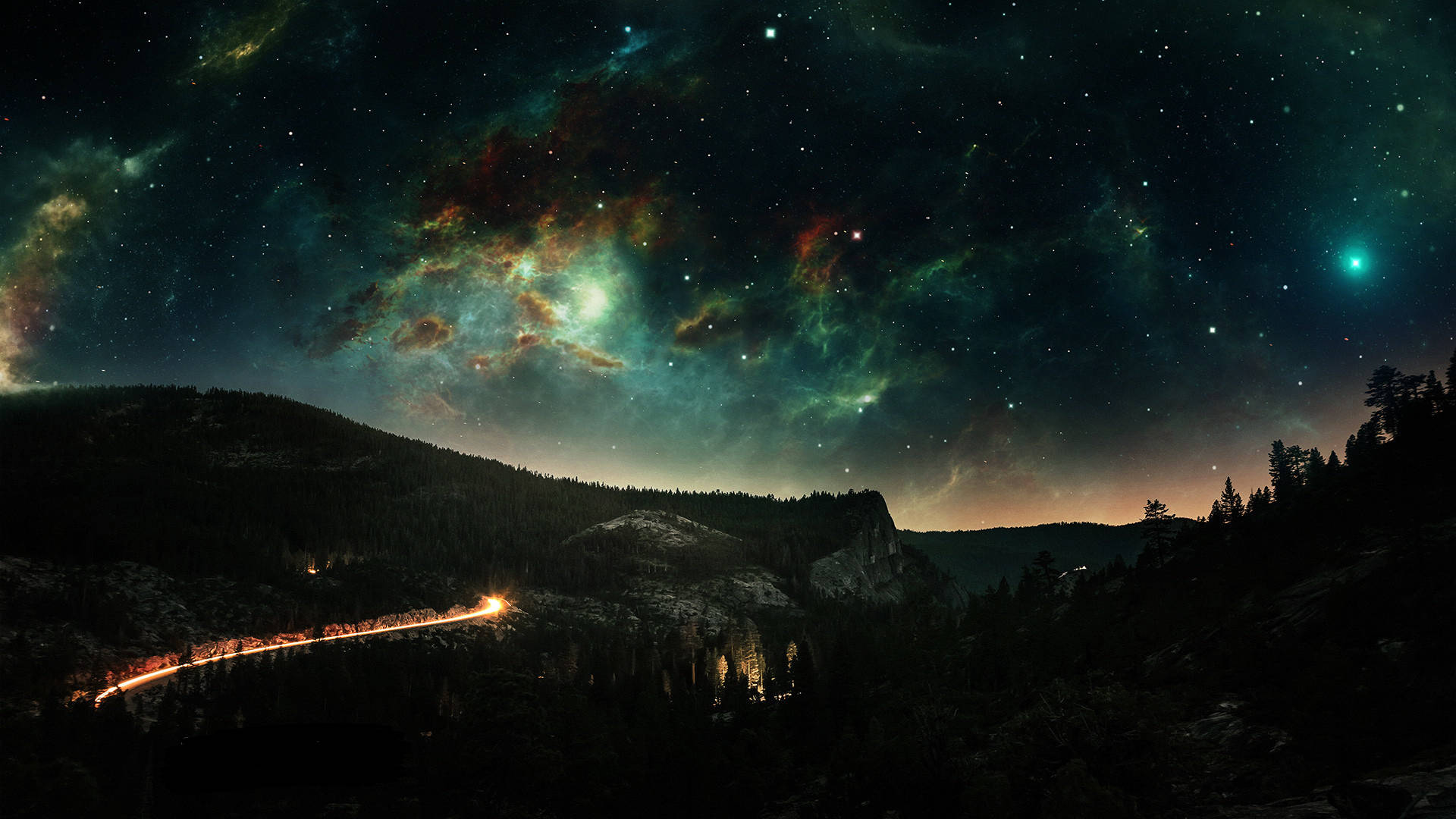 Aesthetic Landscape Wallpaper